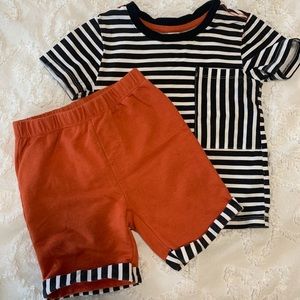 Toddler boy set shirt & short